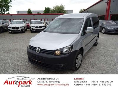 Second-hand VW Caddy Maxi Trendline 109 CP (80 kW) 2014 Argintiu Monovolum