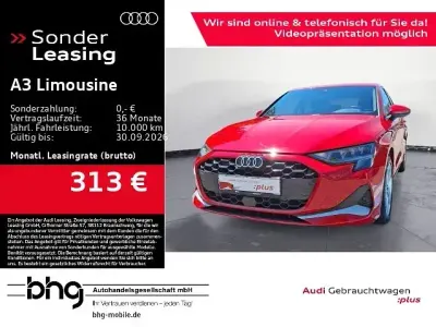 Gebraucht Audi A3 Advanced Plus 150 PS (110 kW) 2025 Progressivrot metallic Limousine