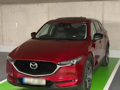 Gebraucht Mazda CX-5 184 PS (135 kW) 2018 Rot SUV