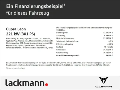 Gebraucht Cupra Leon VZ 300 PS (220 kW) 2024 Weiss Kombi