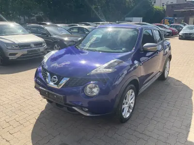 Gebraucht Nissan Juke Acenta 116 PS (85 kW) 2015 Blau SUV