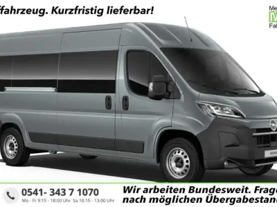 Neu Opel Movano 140 PS (102 kW) 2026 Thunder grau Van