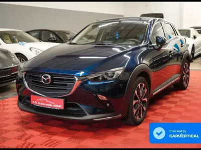 Gebraucht Mazda CX-3 Sports-Line 121 PS (88 kW) 2019 Blau SUV