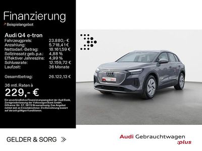 Gebraucht Audi Q4 e-tron Basis 125 kW (170 PS) 2023 Grau SUV