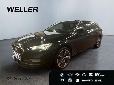 Midnight schwarz metallic Gebraucht 2021 Seat Leon Kombi | 21.650 € (Fairer Preis)