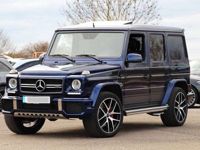 gebraucht Mercedes G63 AMG AMG designo mysticblau EDITION 463