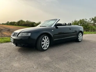 Gebraucht Audi A4 Cabriolet S-Line 170 PS (125 kW) 2002 Schwarz Cabrio