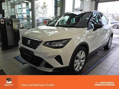 Gebraucht Seat Arona Xperience 110 PS (80 kW) 2022 "candy" weiss/ mitternachtssch SUV