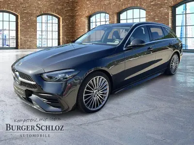 Gebraucht Mercedes C220 AMG 200 PS (147 kW) 2023 Graphitgrau metallic Kombi