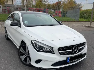 Używany Mercedes CLA200 Edition 156 KM (114 kW) 2018 Biały Coupe