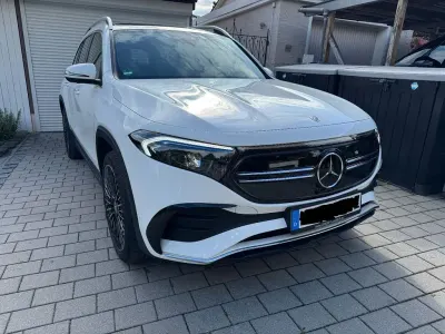 Gebraucht Mercedes EQB350 AMG line 214 kW (292 PS) 2023 Weiß SUV