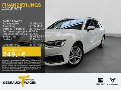 Gebraucht Audi A4 S-Line 204 PS (150 kW) 2024 Arkonaweiß Kombi