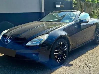 Gebraucht Mercedes SLK200 163 PS (119 kW) 2008 Schwarz Cabrio