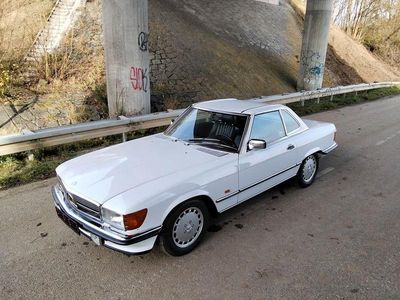 Gebraucht Mercedes SL300 188 PS (138 kW) 1988 Weiß Cabrio
