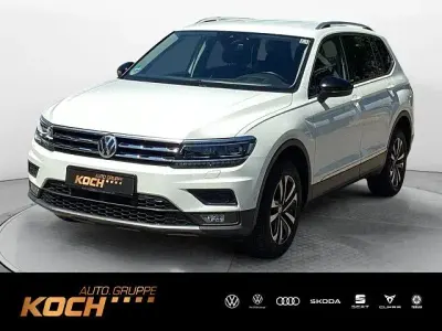 Gebraucht VW Tiguan Allspace IQ Drive 191 PS (140 kW) 2020 Weiß SUV