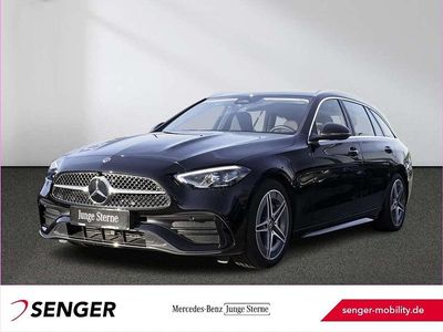 Second-hand Mercedes C180 AMG 170 CP (125 kW) 2023 Negru Break