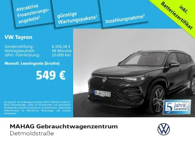 Gebraucht VW Tayron R-line 272 PS (200 kW) 2026 Grenadillschwarz metallic SUV