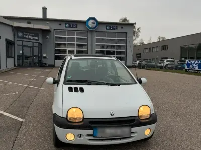 Gebraucht Renault Twingo 2001 Weiß Kleinwagen