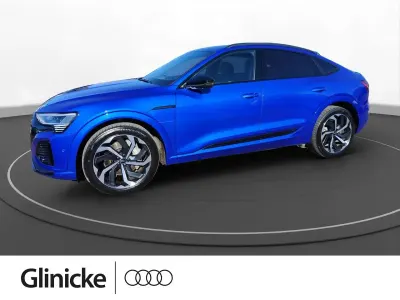 Brugt Audi Q8 e-tron S-Line 300 kW (408 HK) 2023 Blå SUV