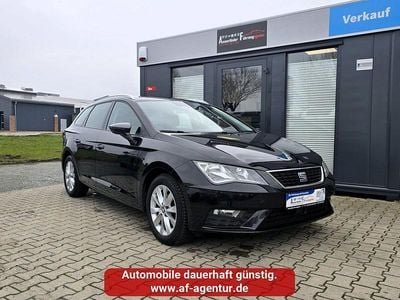 Gebraucht Seat Leon ST Style 116 PS (85 kW) 2019 Mitternachtsschwarz Kombi