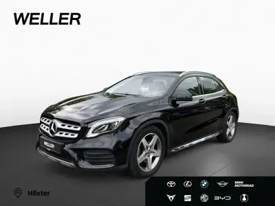 Gebraucht Mercedes GLA180 AMG line 122 PS (89 kW) 2019 Nachtschwarz (schwarz) SUV