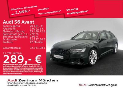 Gebraucht Audi S6 Ambiente 344 PS (253 kW) 2024 Individuallackierungen audi exclusive Kombi