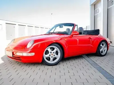 Gebraucht Porsche 911 Carrera Cabriolet 272 PS (200 kW) 1994 Rot Cabrio