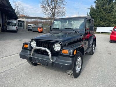 Occasion Jeep Wrangler Sport 118 PK (86 kW) 2002 Zwart SUV