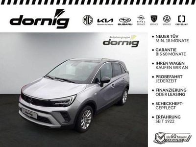 Gebraucht Opel Crossland Elegance 110 PS (80 kW) 2022 Silber SUV