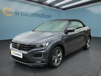 Gebraucht VW T-Roc Cabriolet 150 PS (110 kW) 2022 Grau Cabrio