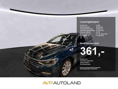 Aquamarinblau (metallic) Gebraucht 2023 VW Passat Business Kombi | 27.940 € (Fairer Preis)