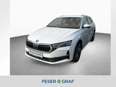 Brugt Skoda Octavia Selection 150 HK (110 kW) 2025 Hvid Stationcar