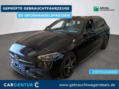 Gebraucht Mercedes C200 AMG line 163 PS (119 kW) 2023 Schwarz Kombi
