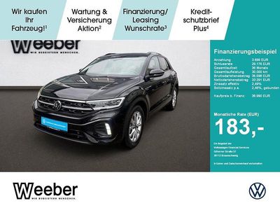 Gebraucht VW T-Roc R-line 190 PS (139 kW) 2025 Schwarz SUV