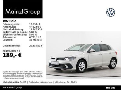 Gebraucht VW Polo Life 95 PS (69 kW) 2022 Grau Kleinwagen