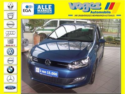 Blau Gebraucht 2015 VW Polo Kleinwagen | 10.900 € (Fairer Preis)