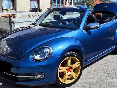 Blau Gebraucht 2016 VW Beetle Exclusive Cabrio | 25.000 € (Etwas zu teuer)
