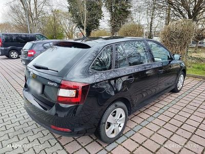 Usata Skoda Rapid Ambition 95 CV (69 kW) 2017 Nero Utilitaria