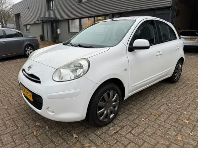 Gebraucht Nissan Micra Acenta 80 PS (58 kW) 2011 Weiß Kleinwagen