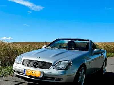 Gebraucht Mercedes SLK230 AMG 193 PS (141 kW) 1999 Silber Cabrio