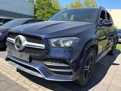Gebraucht Mercedes GLE400 AMG line 330 PS (242 kW) 2022 Blau SUV