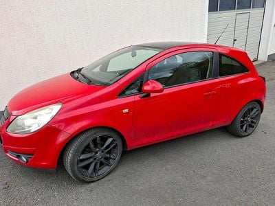 Gebraucht Opel Corsa Color Edition 100 PS (73 kW) 2010 Rot Kleinwagen