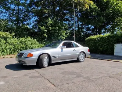 Usata Mercedes SL300 190 CV (139 kW) 1992 Argento Cabrio