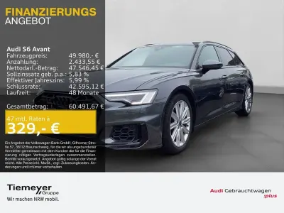 Gebraucht Audi S6 Ambiente 344 PS (253 kW) 2025 Daytonagrau perleffekt Kombi