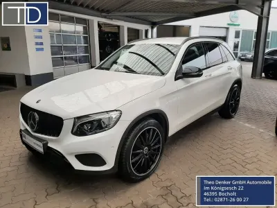 Używany Mercedes GLC350 Night 258 KM (189 kW) 2018 Biały SUV