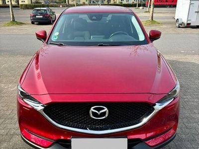 Gebraucht Mazda CX-5 Exclusive-Line 150 PS (110 kW) 2019 Rot SUV