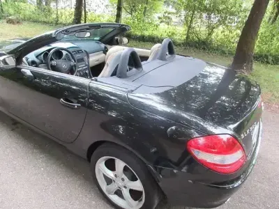 Gebraucht Mercedes SLK350 272 PS (200 kW) 2006 Schwarz Cabrio
