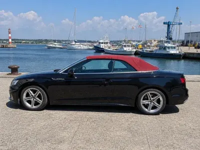 Gebraucht Audi A5 Cabriolet Advanced 150 PS (110 kW) 2021 Schwarz Cabrio