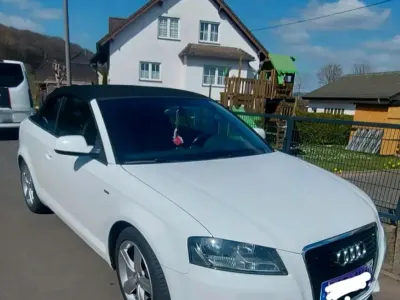 Gebraucht Audi A3 Cabriolet S-Line 105 PS (77 kW) 2010 Weiß Cabrio