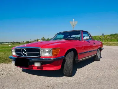 Gebraucht Mercedes 560 230 PS (169 kW) 1987 Rot Cabrio